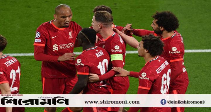 চ্যাম্পিয়নস লিগের শেষ ষোলোতে লিভারপুল