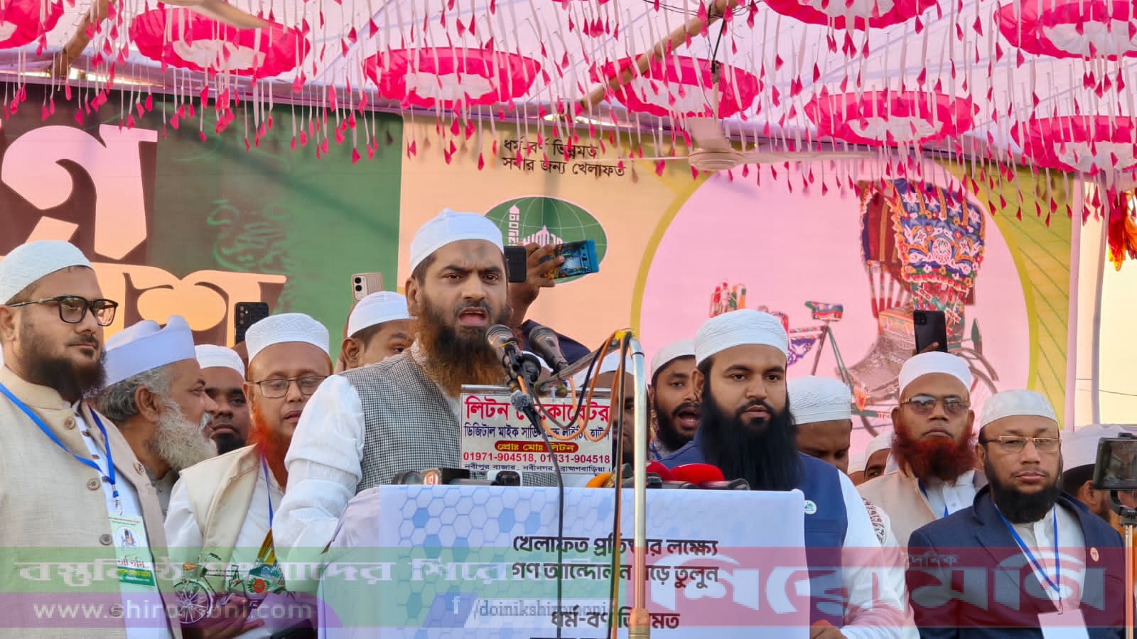 ইসলামী বাংলাদেশ প্রতিষ্ঠা হলে দেশের সকল দুর্নীতি দূর হবে।