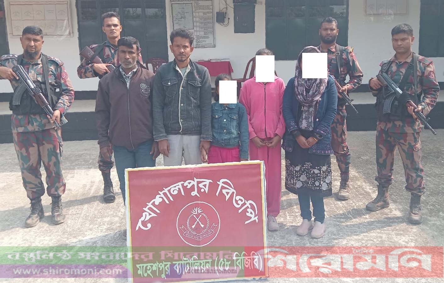 ঝিনাইদহের মহেশপুর সীমান্ত দিয়ে ভারতে প্রবেশকালে ২১ বাংলাদেশি আটক