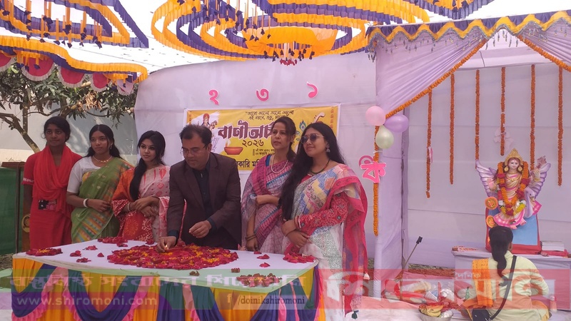 মেহেরপুরে বিভিন্ন শিক্ষা প্রতিষ্ঠানে সরস্বতী পূজা উদযাপন