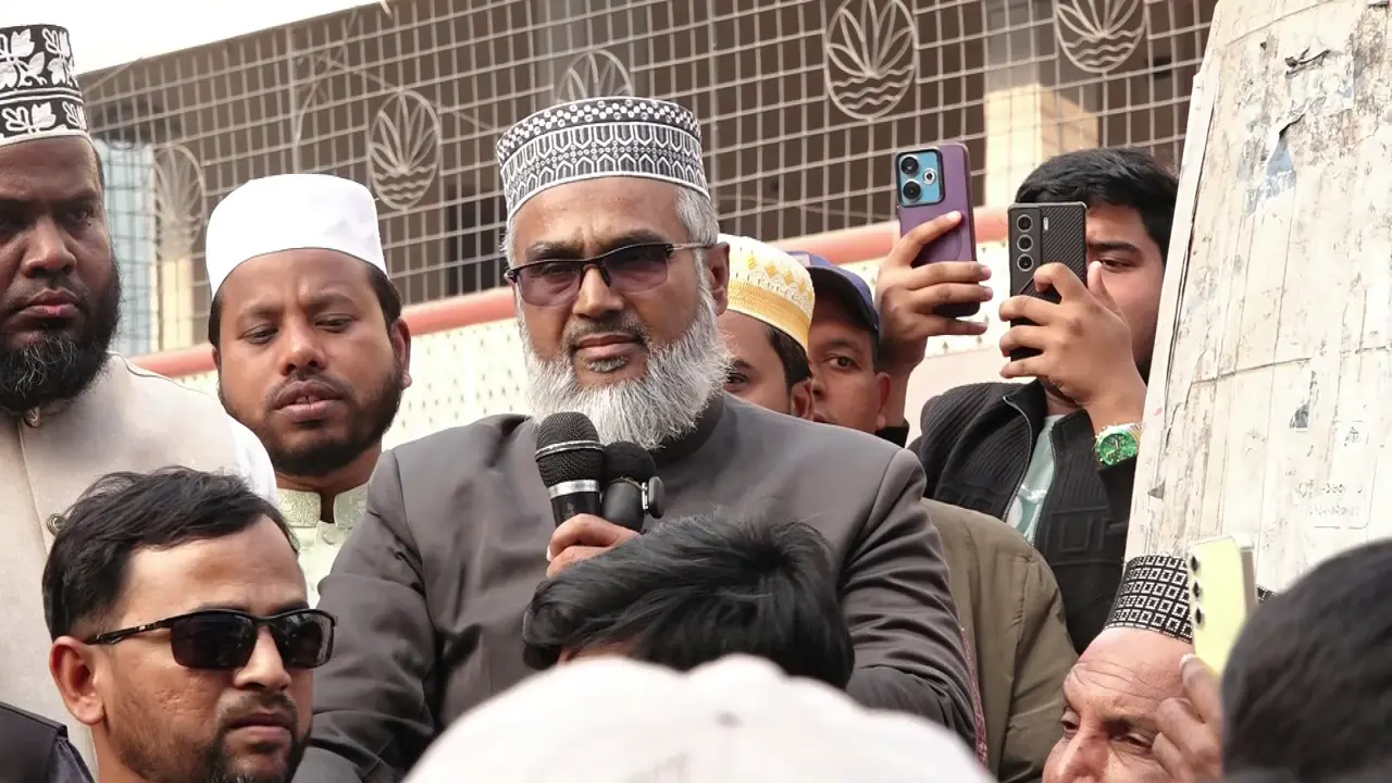 কুষ্টিয়া জেলা জামায়াত আমিরের বক্তব্যদেওয়ার সময় মৃত্যু