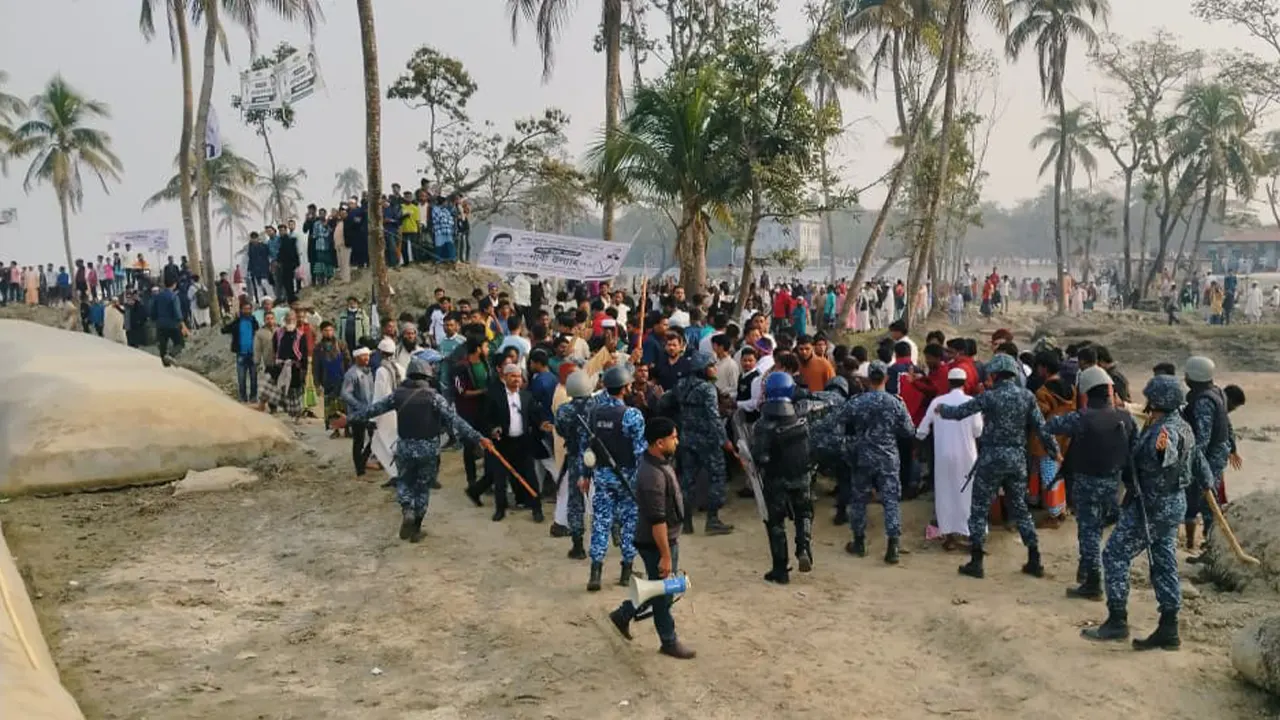 নোয়াখালীর হাতিয়ায় বিএনপি ও এনসিপির সংঘর্ষ, আহত ১০