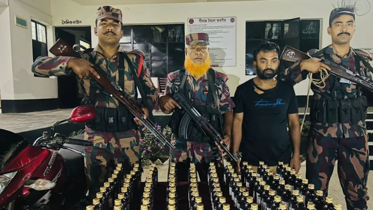 যশোর সীমান্তে ১০ কোটি টাকার মাদকদ্রব্যসহ একজন আটক