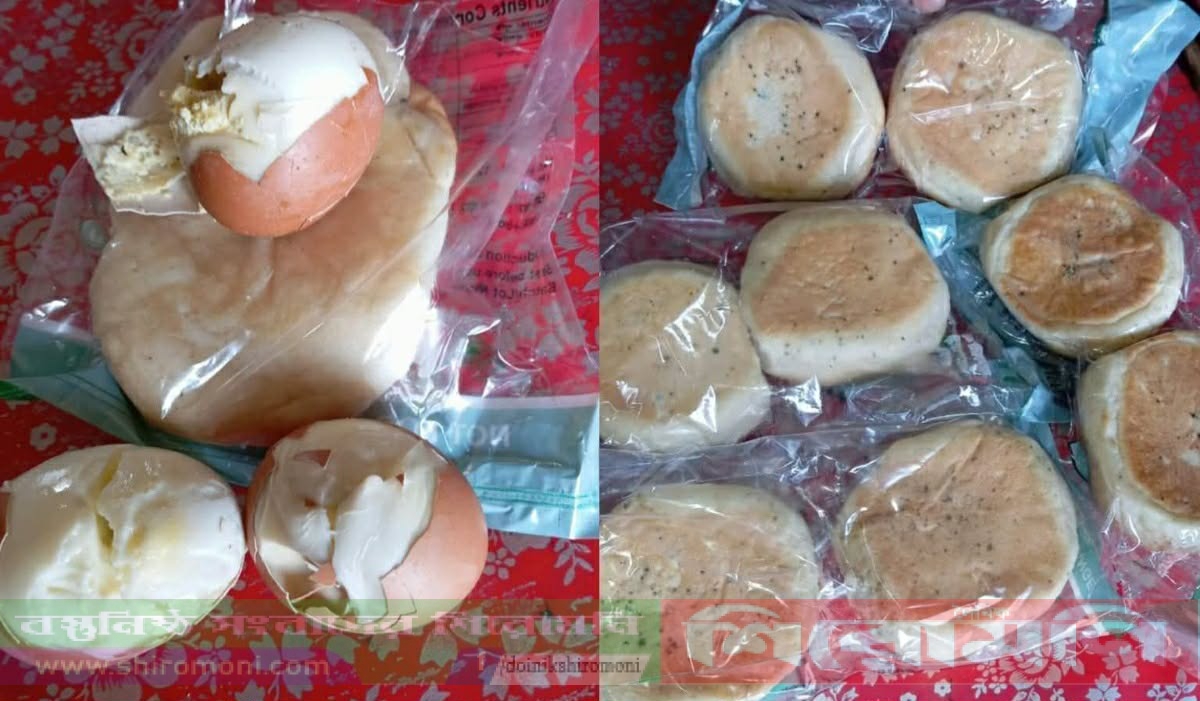 তালতলীতে স্কুল ফিডিং প্রকল্পে পচা ডিম ও রুটি সরবরাহ