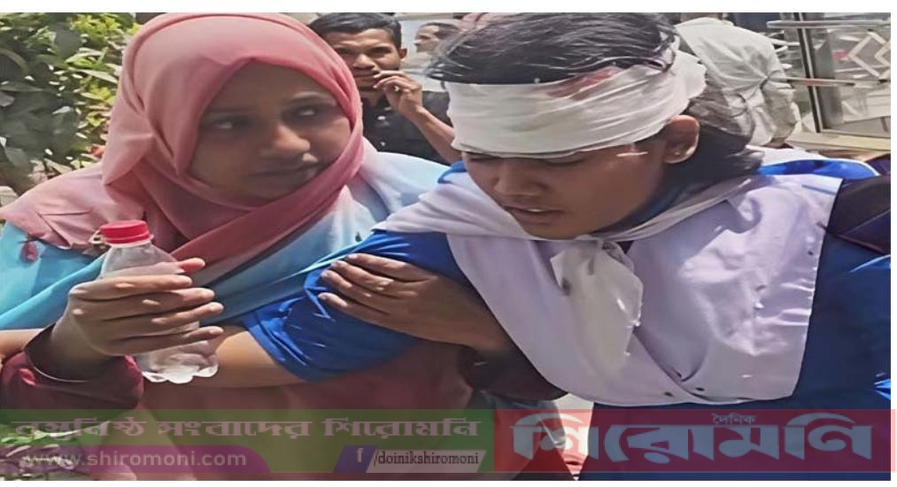 চাঁদপুরে ক্লাস চলাকালীন সিলিং ফ্যান ছিঁড়ে ছাত্রী আহত