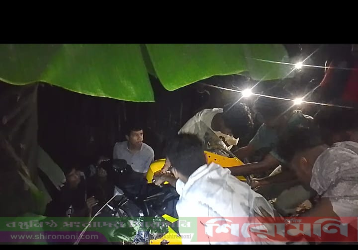 মাদারীপুরে মোটরসাইকেলের ধাক্কায় পথচারী নিহত