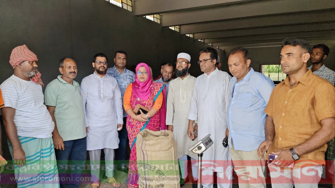 কেশবপুরে সরকারিভাবে ধান ক্রয় কার্যক্রমের উদ্বোধন