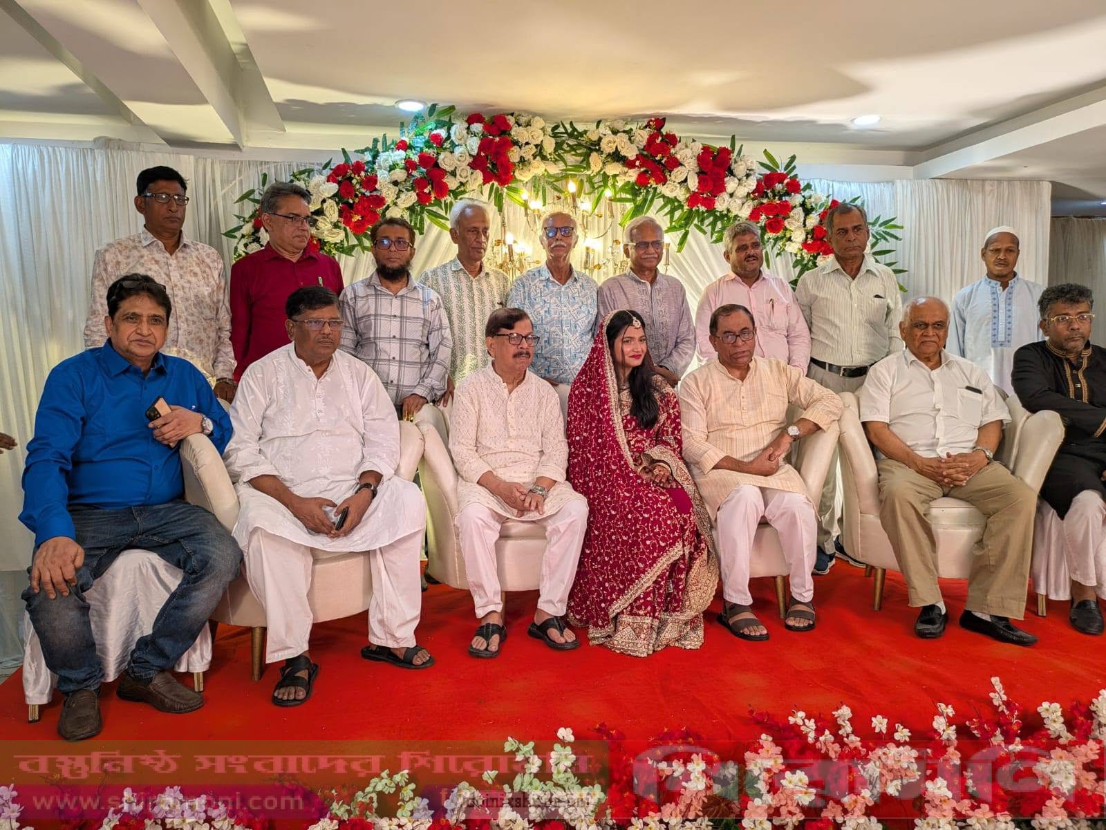 সিপিবি(এম) সভাপতির মেয়ে মোহনার বিবাহত্তোর অনুষ্ঠান সম্পর্ণ