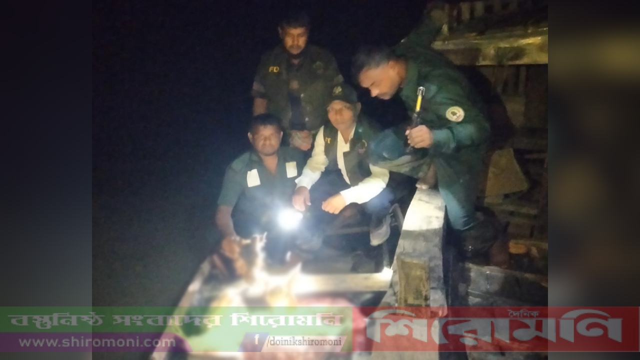 খুলনায় ৭০ কেজি হরিণের মাংস উদ্ধার