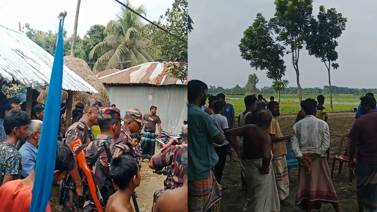 লালমনিরহাটের বিএসএফ সদস্যরা শটগান ওয়াকিটকি রেখে পালিয়ে যান
