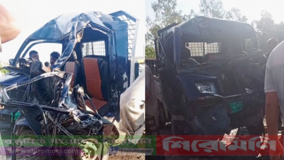 হবিগঞ্জে পিকআপ ও বাসের মুখোমুখি সংঘর্ষে তিন জন নিহত