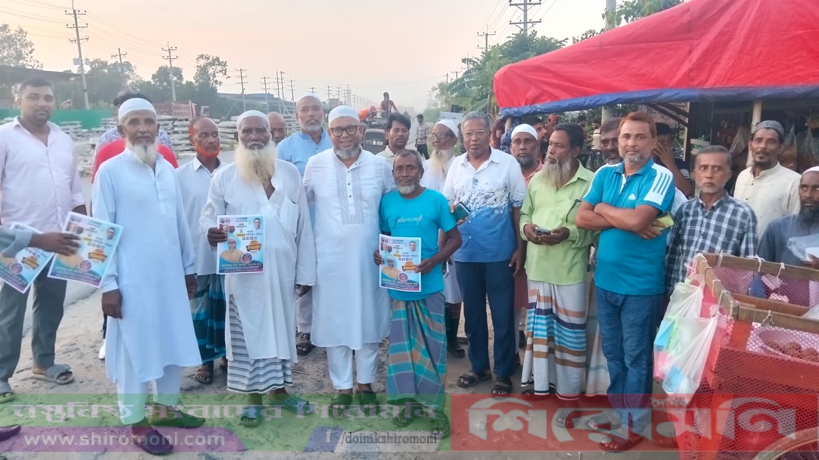 জামপুরে জাকির হোসেন বাবুকে ঘিরে নির্বাচনী তৎপরতা